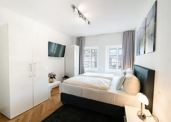Апартаменты Familienapartment Mit Blick Zur Frauenkirche Дрезден